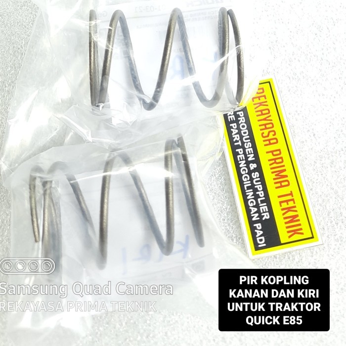 "'''] E85 PIR KOPLING KANAN DAN KIRI TRAKTOR QUICK E 85 PER SPRING CLUTCH