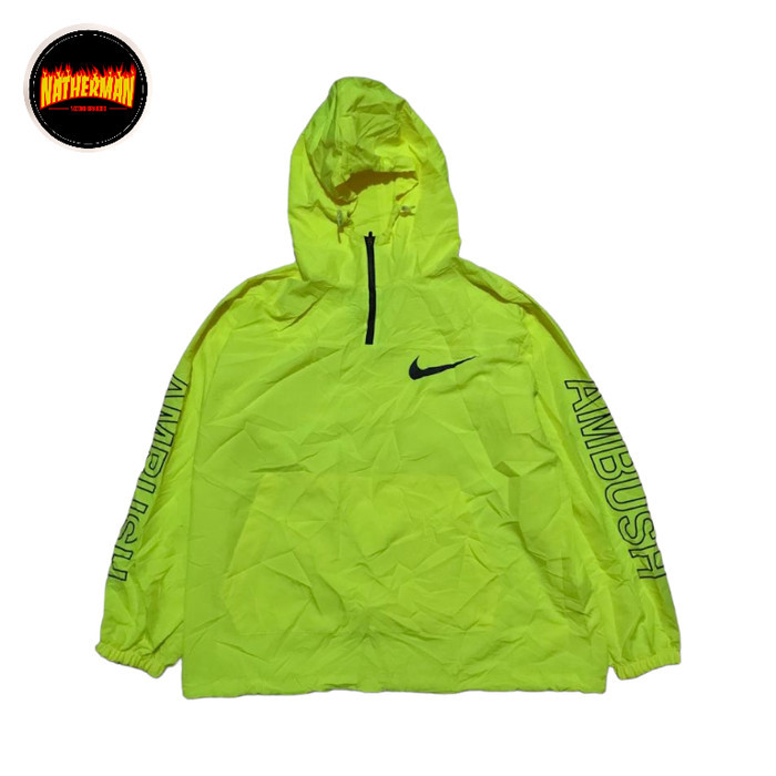 JAKET HALFZIP NIKE AMBUSH REFLEKTIVE WINDBREAKER