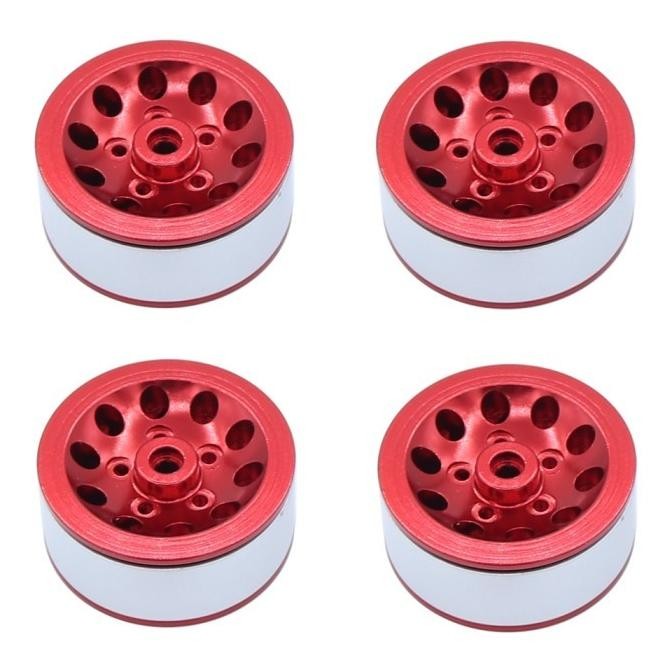 Metal Velg Beadlock Rc Wpl Mn D99 D90 1/16 1/12