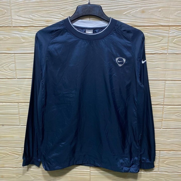 JACKET TRACKTOP NIKE SIZE S ( P : 70CM L : 54CM )