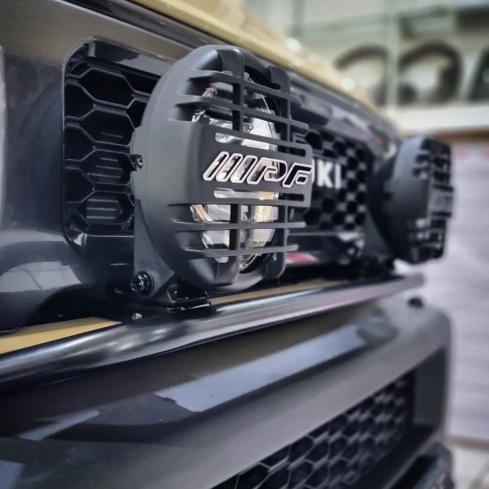 PAKET LAMPU SOROT LED+BRACKET IPF JAPAN SUZUKI JIMNY JB74 READY STOCK