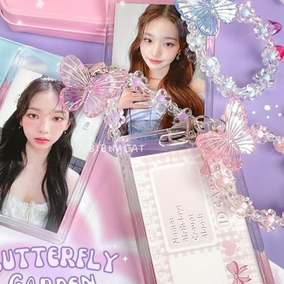 

Butterfly Transparant Photocard Holder / Id Pc Card Holder