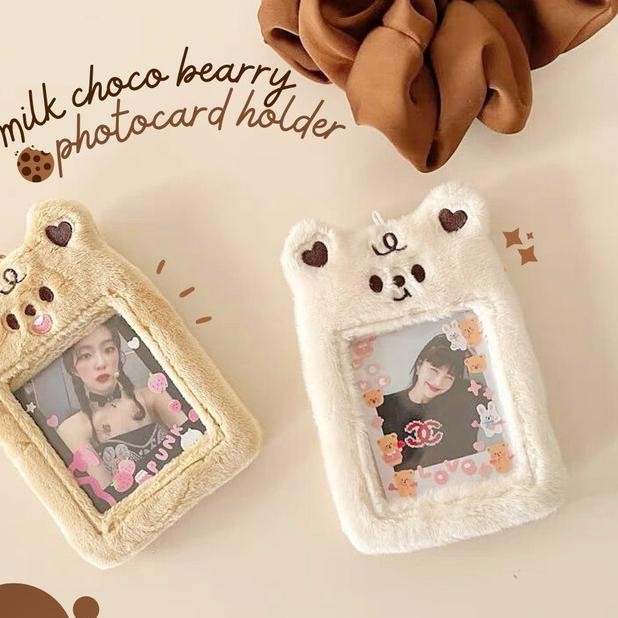 

Lk Choco Bearry Photocard Holder / Pc Card Holder