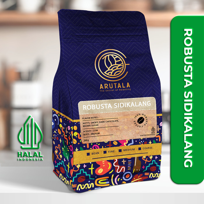 

Arutala Kopi Robusta Sidikalang 1Kg