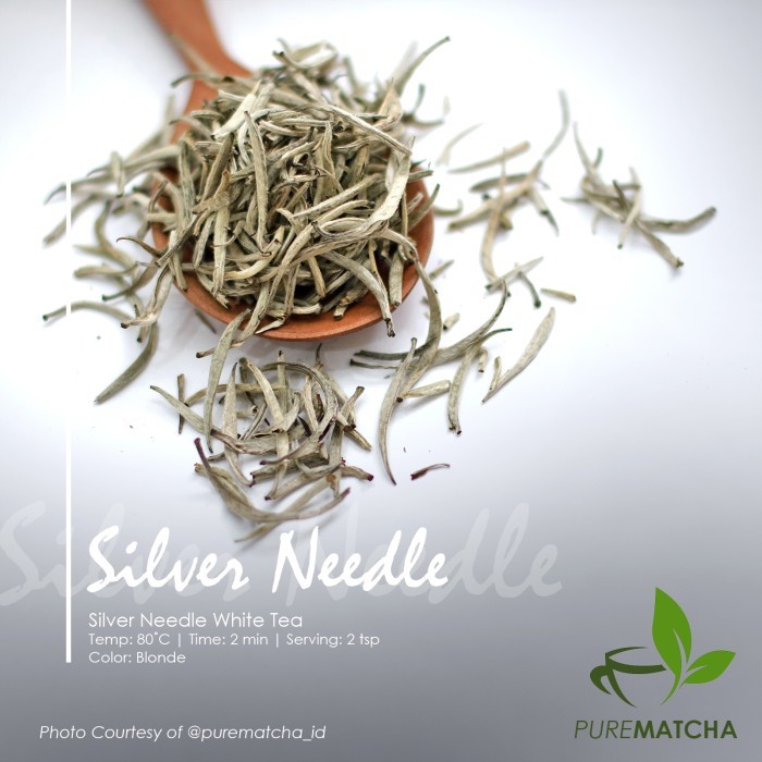 

Artisan Cafe Tea Silver Neddle Indonesian White Tea Teh Putih 50Gr