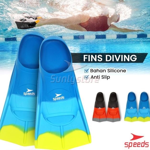 Speeds Kaki Katak Sepatu Renang Katak Snorkeling Diving Fins 017-2405