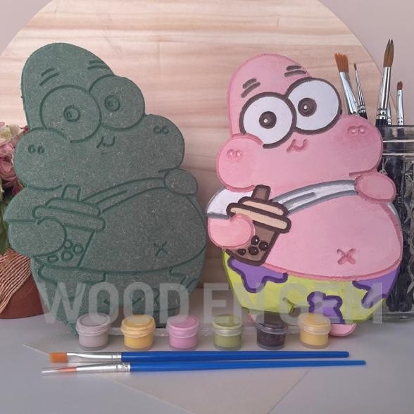 

Terbaru Diy Wood Character Painting Kit Mewarnai Melukis Kayu Karakter Mainan Edukatif Anak Hampers Souvenir Spongebob | Woodengem Premium