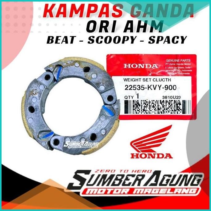 KAMPAS KOPLING GANDA BEAT KARBU SPACY KARBU ORI AHM 22535-KVY-900 140