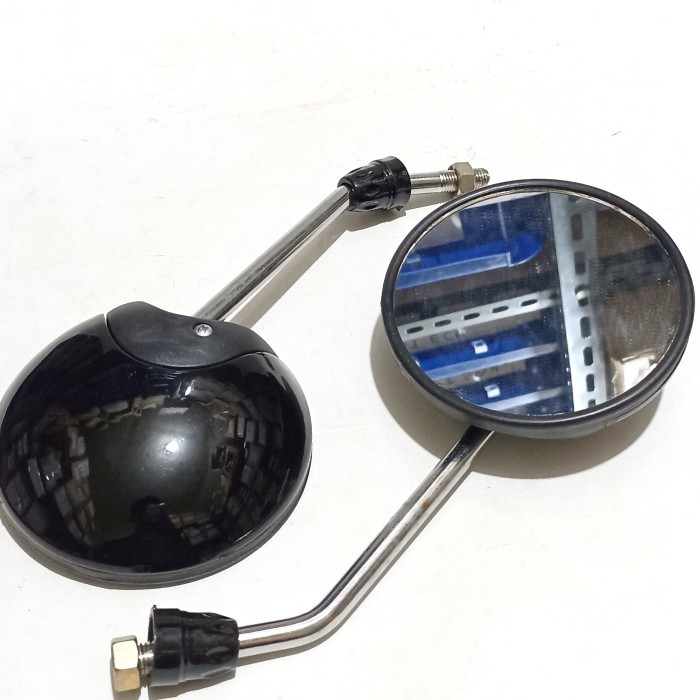 SPION SCOOPY / KACA SPION FULL BLACK HONDA SCOOPY BULAT ORIGINAL