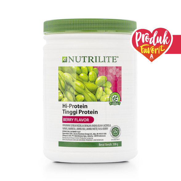 NUTRILITE HI PROTEIN BERRY FLAVOUR ORIGINAL AMWAY