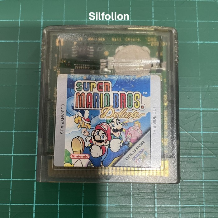 Super Mario Bros Deluxe Gameboy Color GBC Advance GBA SP Nintendo