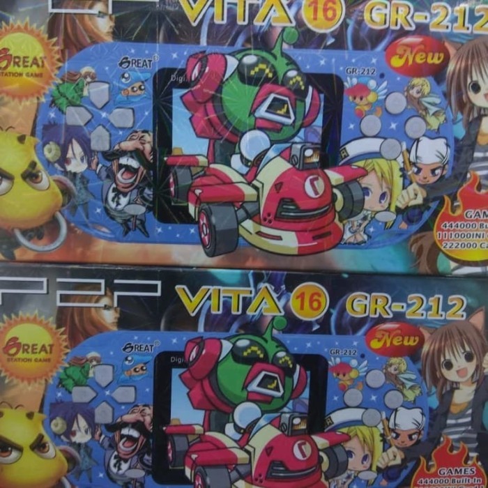 PSP GAMEBOY P2P 128 BIT SEGA + 2 KASET