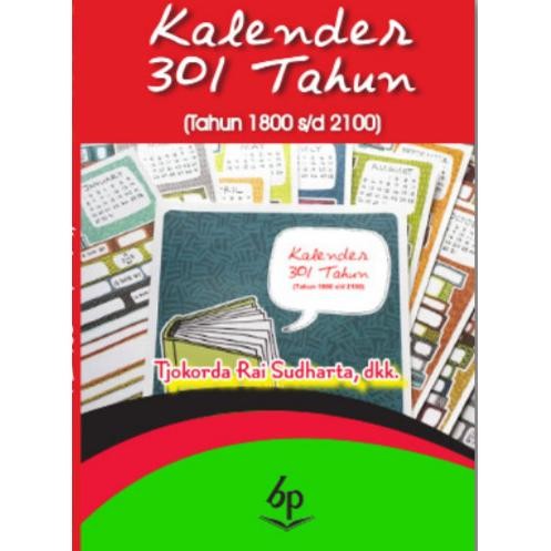 

Kalender 301 Tahun (Tjokarda Rai Sudharta) - Balai Pustaka Kualitas Premium