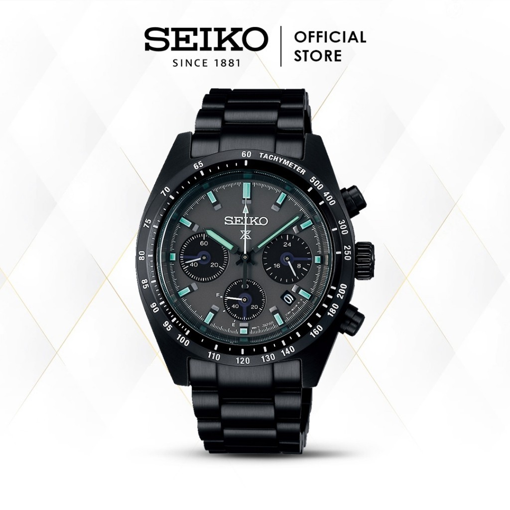 Seiko Prospex Speedtimer SSC917P1 SSC917 Black Series Night Solar Ori