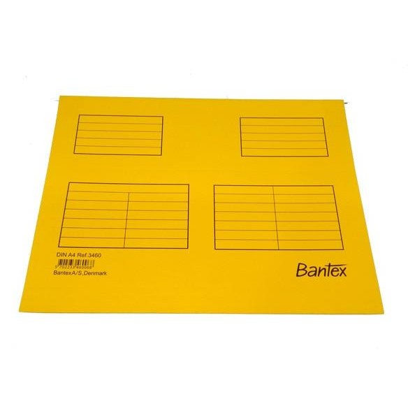 

HANGING MAP BANTEX 3460 / HANG MAP BANTEX A4 / MAP GANTUNG A4 KUNING (1 PACK 25 PCS) 2410T