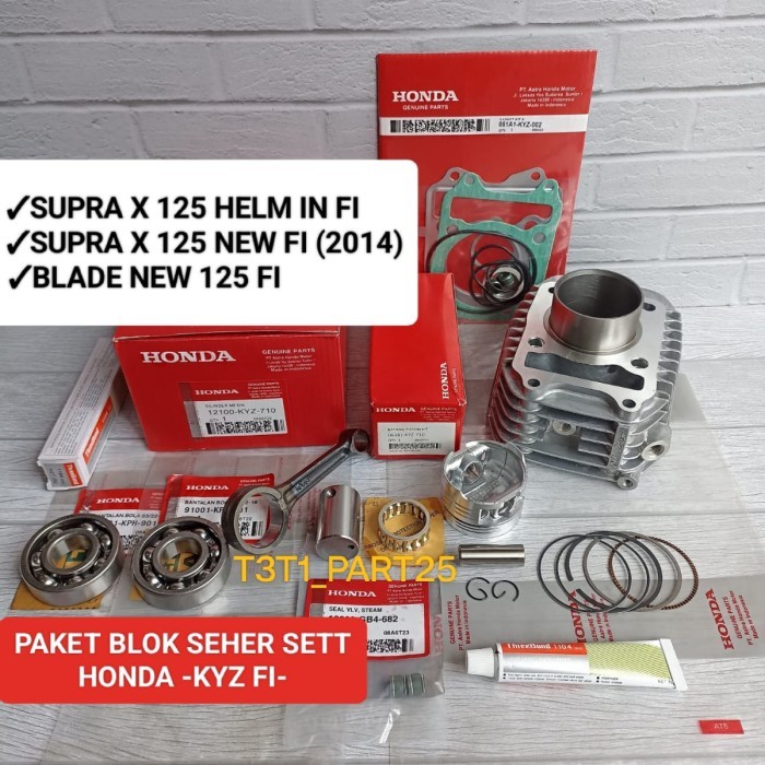 Paket blok seher (KYZ Fi) Supra x 125 helm in Fi/Blade new 125 fi/Supra x 125 new fi (2014-2024)