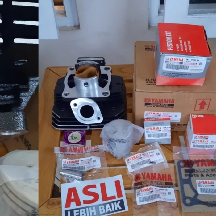BLOK SET+PISTON KIT YP1 RXKING RX-KING ORIGINAL YGP YAMAHA ASLI