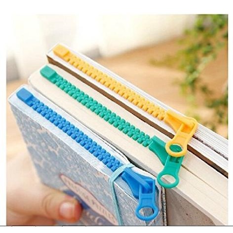 

Pembatas Buku Unik / Bookmark Edisi Resleting Imut Lux Lited