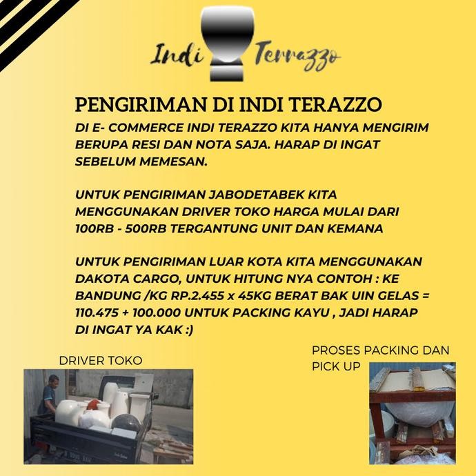 INDI TERAZZO WASTAFEL TERASO KERAMIK MINIMALIS MARMER CUCI TANGAN IRF