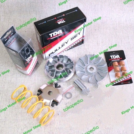 READY Paket Upgrade CVT Beat Fi Scoopy Fi Vario 110 Original TDR Racing