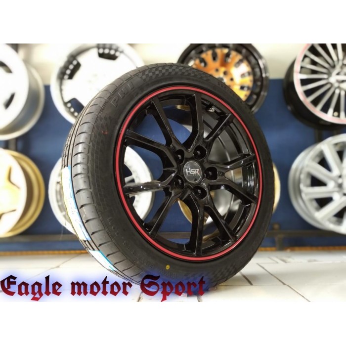 Paket Murah Velg Misato Ring 17+ban Civic FD Suzuki Ertiga Luxio