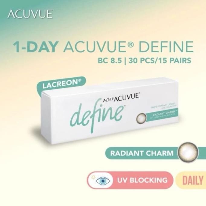 ACUVUE DEFINE 1-DAY CONTACT LENSES SOFTLENS CONTACT LENS LENSA KONTAK TKY