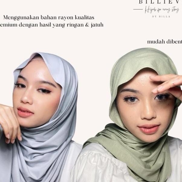 Jin Pashna Kaos Billieve | Pashna Rayon | Hijab Rayon
