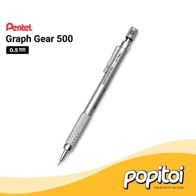 

Pentel Graph Gear 500 Mechanical Pencil 0.3 0.5 0.7 0.9 Mm Graphgear Original Dan Terpercaya
