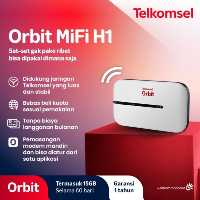 TERBARU Mifi Modem Wifi 4G All Operator Huawei E5576 Free Telkomsel Kuota 14GB