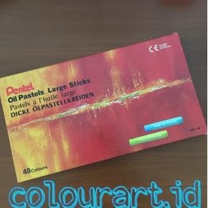 

Pentel Oil Pastel Ght-48 Original Dan Terpercaya