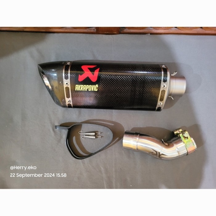 {Bekas} Akrapovic Slovenia Original Slip On ZX25R ZX25RR ZX4R Diskon