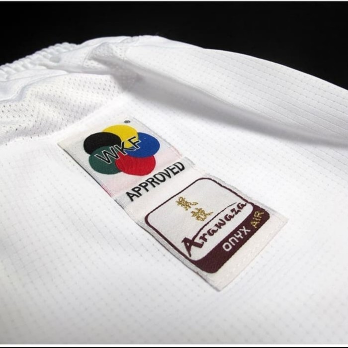 New BAJU KARATE ARAWAZA ONYX AIR WKF APPROVED white series