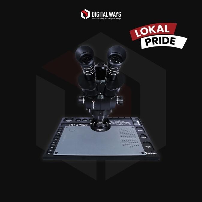 Mikroskop Digital Ways | Microscope Trinocular Dw-Tc-W Murah Berkualitas