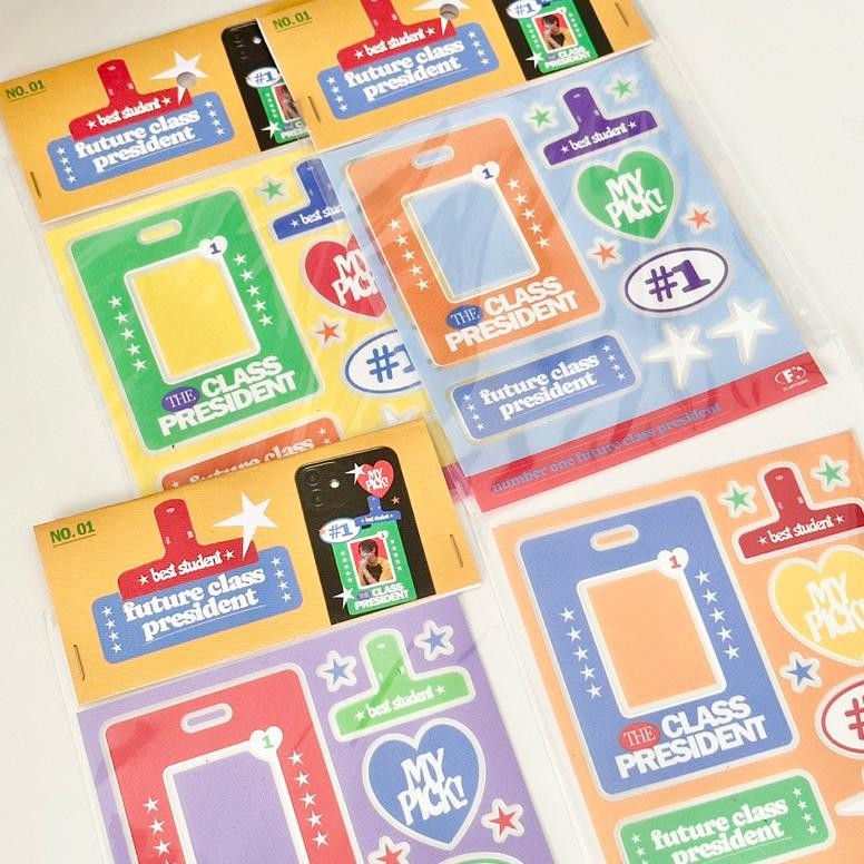 

m-4 FLUFFEISH - FRAME DECO STICKER Viral