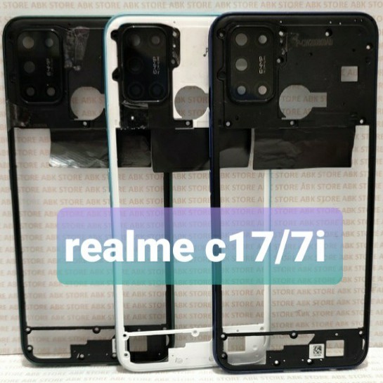 BEZEL BAZEL TUTUP MESIN TULANG RANGKA REALME C17/REALME 7I