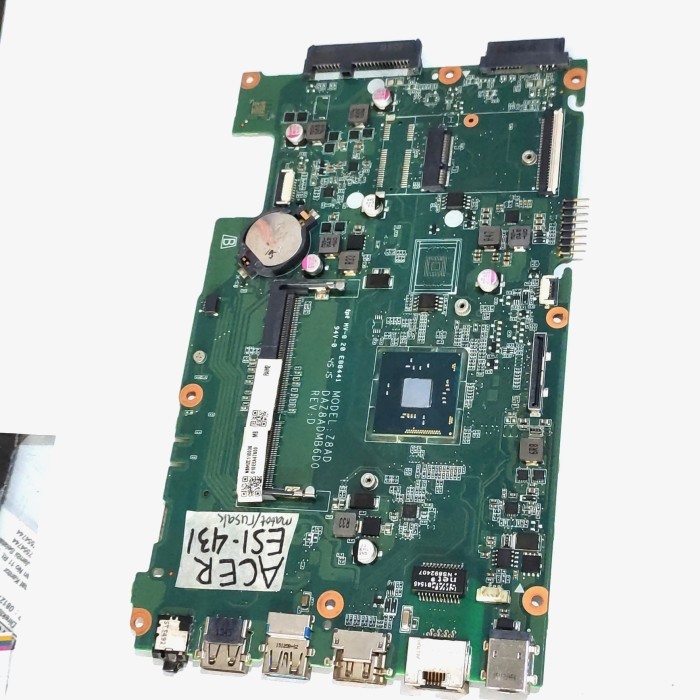 MB MAINBOARD MESIN BOARD ACER ASPIRE ES1-431 411 ZA8 N1505 E14 ES14