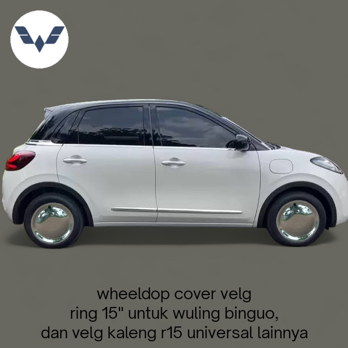 NEW WHEEL DOP COVER VELG KALENG RING 15" INCH WULING BINGUO DAN LAINNYA UNIVERSAL MODEL MOONEYES