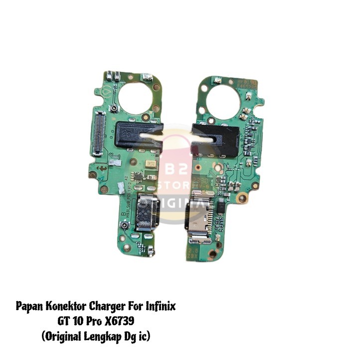 FLEXIBLE KONEKTOR CHARGER / PAPAN CON CAS INFINIX GT 10 PRO X6739 ORI
