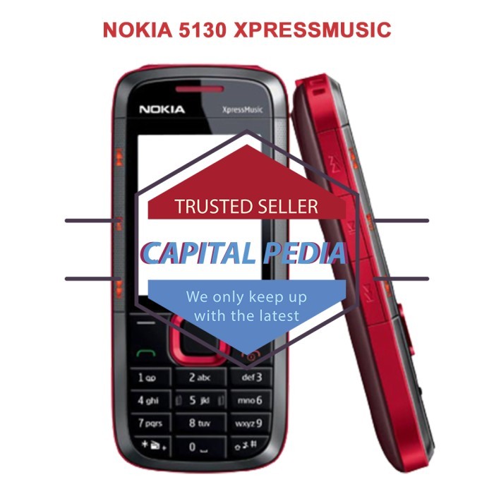 HOUSING CASING + TULANG FULLSET NOKIA 5130 XPRESSMUSIC ORIGINAL NEW