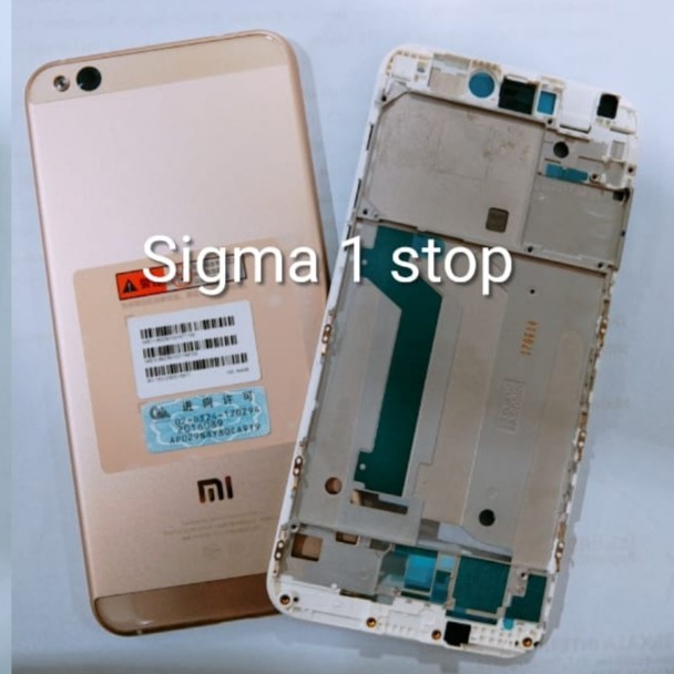 CASING XIAOMI MI 5C ORIGINAL HOUSING BACK DOOR FRAME LCD MIDDLE BEZEL