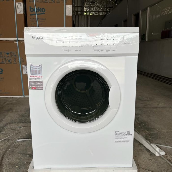 MESIN PENGERING GAS PAKAIAN FOGGIA 10,5 KG MESIN LAUNDRY