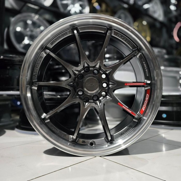 VELG MOBIL RING 17 CE28 FLOW FORMING VELG R17 WRV XPANDER CRV CIVIC RUSH TERIOS INNOVA ERTIGA