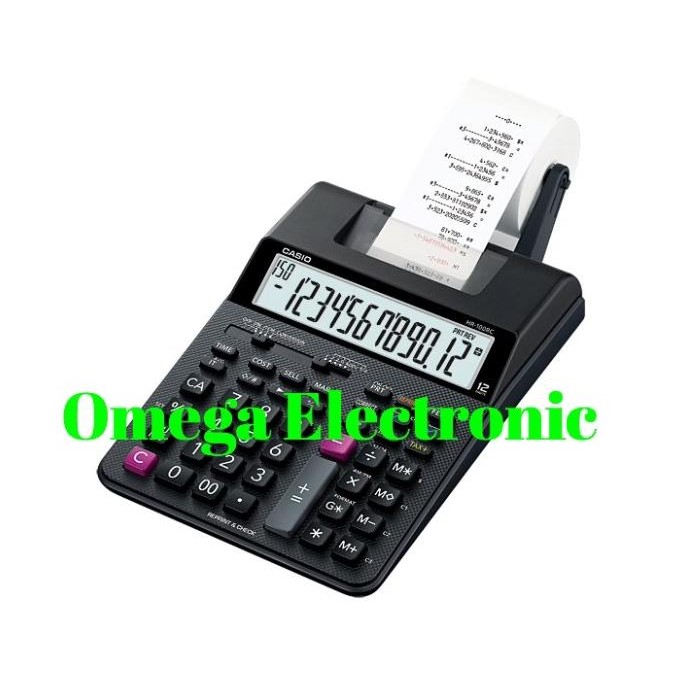 

Casio HR-100RC - Printing Calculator Struk Kalkulator Kasir HR 100 RC LTF