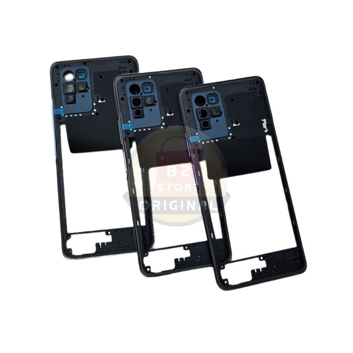 TULANG TENGAH BEZEL - BEZZEL INFINIX NOTE 10 PRO X695 CASING SAMPING