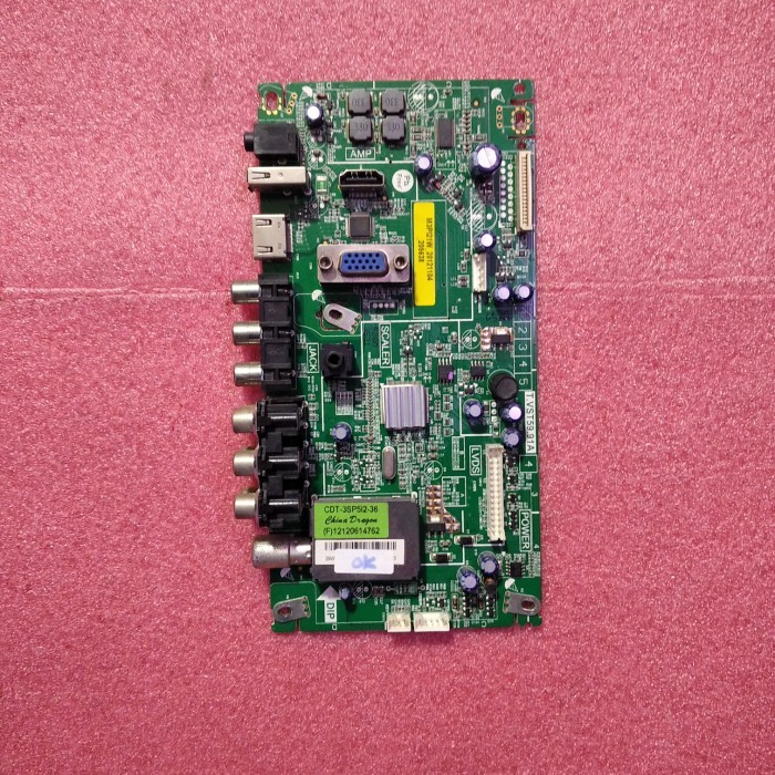 SHARP LC- 29LE440M MAINBOARD- MESIN TV- MB TV LED SHARP LC- 29LE440M