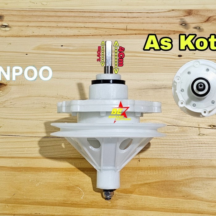 Gearbox Mesin Cuci Denpoo 2 Tabung Gear box Denpo Girbok Denpoo
