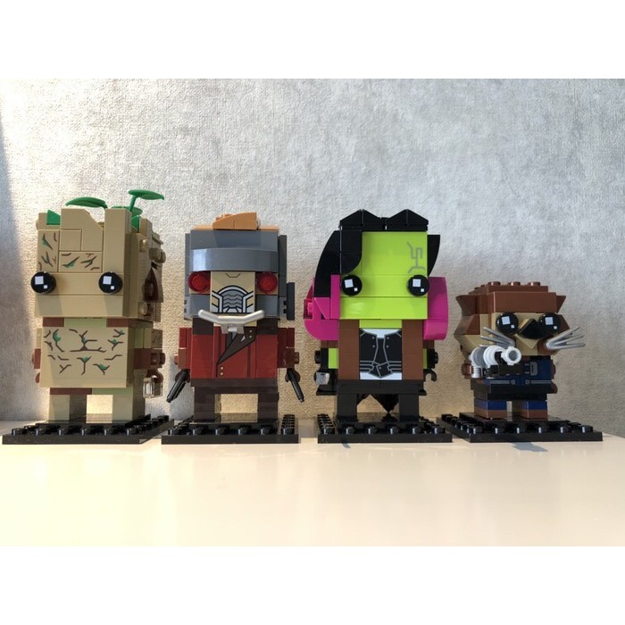 Lego Brickheadz Set Guardian of Galaxy marvel Original