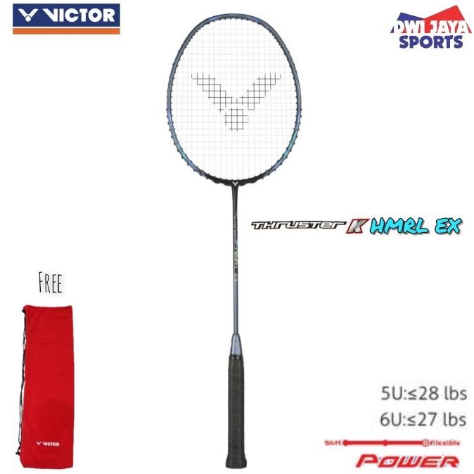 RAKET BADMINTON VICTOR THRUSTER K HMRL EX H | VICTOR THRUSTER HMR L EX H | VICTOR TK HMRL EX 2710T
