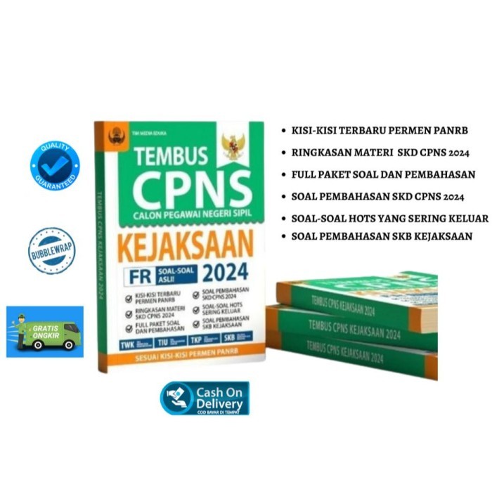 Buku Tembus Cpns Kejaksaan 2024 - Twk-Tiu-Tkp-Skb