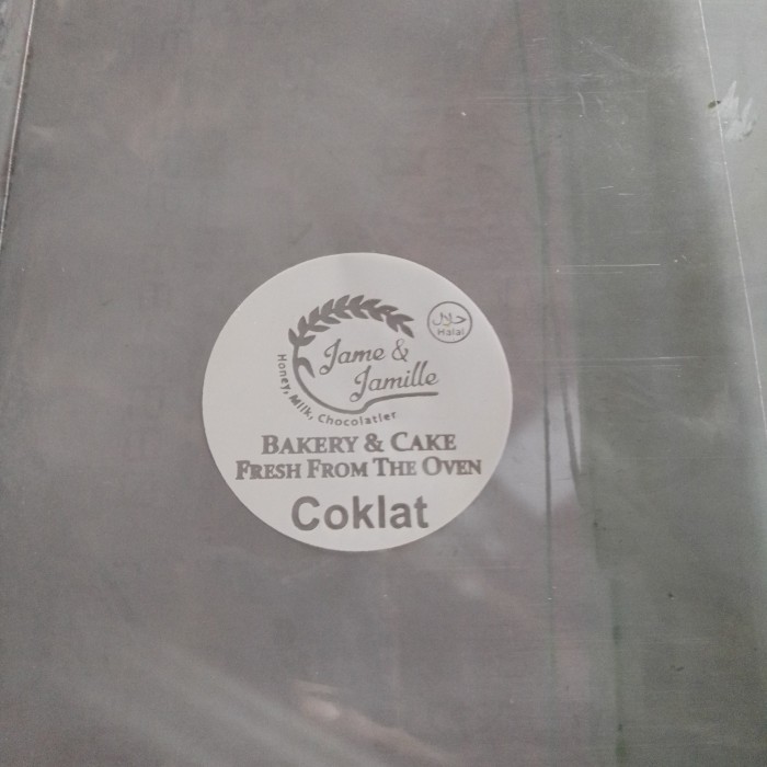 

sablon custom plastik OPP 11x12, Sablon 1warna 1sisi, 1000pcs